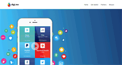 Desktop Screenshot of digi.me